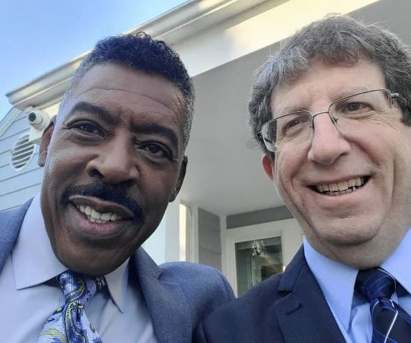 Dan with Ernie Hudson
