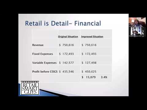 BRA X Retail Smart Guys: Three Tweaks to Improve Cashlow Webinar featuring Dan Jablons